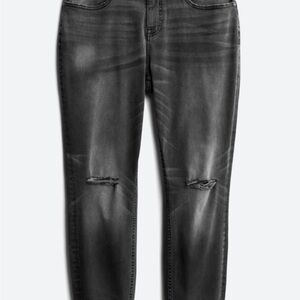 Vigoss Erika Skinny Distressed Jean Grey 16W